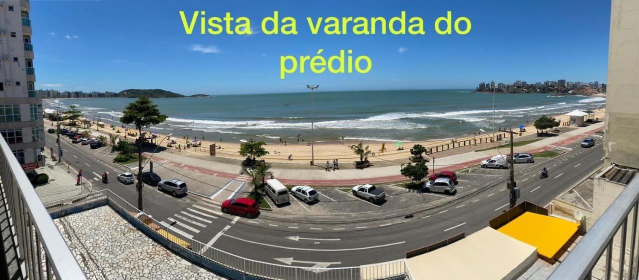 Suite Mar 210 - Economica E Compacta - Praia Do Morro - Predio Frente Mar Com Elevador, Atravessou A Avenida, Ja Esta Na Praia - Garagem - Internet 구아라파리 외부 사진