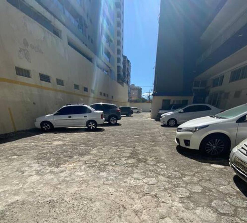 Suite Mar 210 - Economica E Compacta - Praia Do Morro - Predio Frente Mar Com Elevador, Atravessou A Avenida, Ja Esta Na Praia - Garagem - Internet 구아라파리 외부 사진