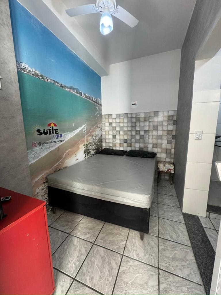 Suite Mar 210 - Economica E Compacta - Praia Do Morro - Predio Frente Mar Com Elevador, Atravessou A Avenida, Ja Esta Na Praia - Garagem - Internet 구아라파리 외부 사진